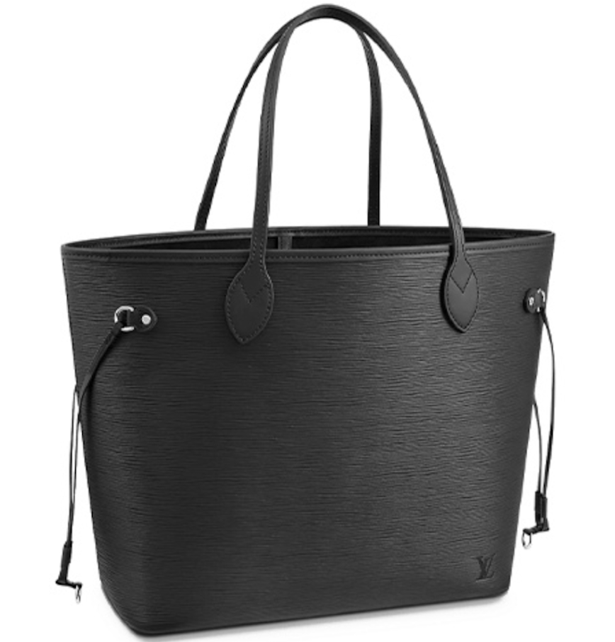  Túi Nữ Louis Vuitton Neverfull MM Epi 'Black' 
