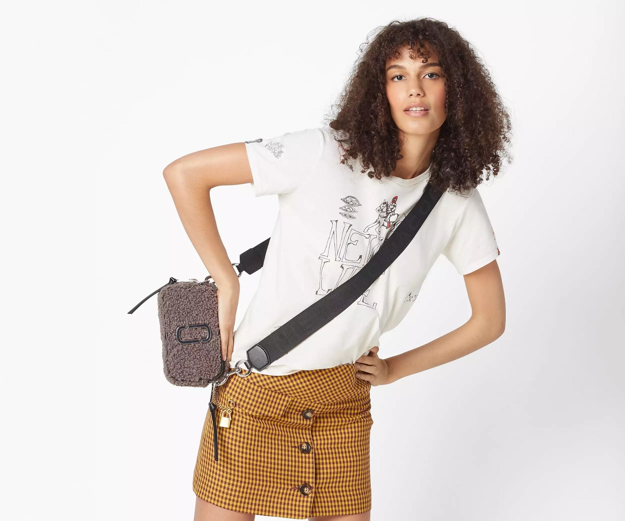  Túi Nữ Marc Jacobs Snapshot Teddy 'Grey' 
