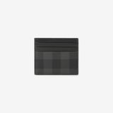  Ví Burberry Tall Check Card Case 'Charcoal' 