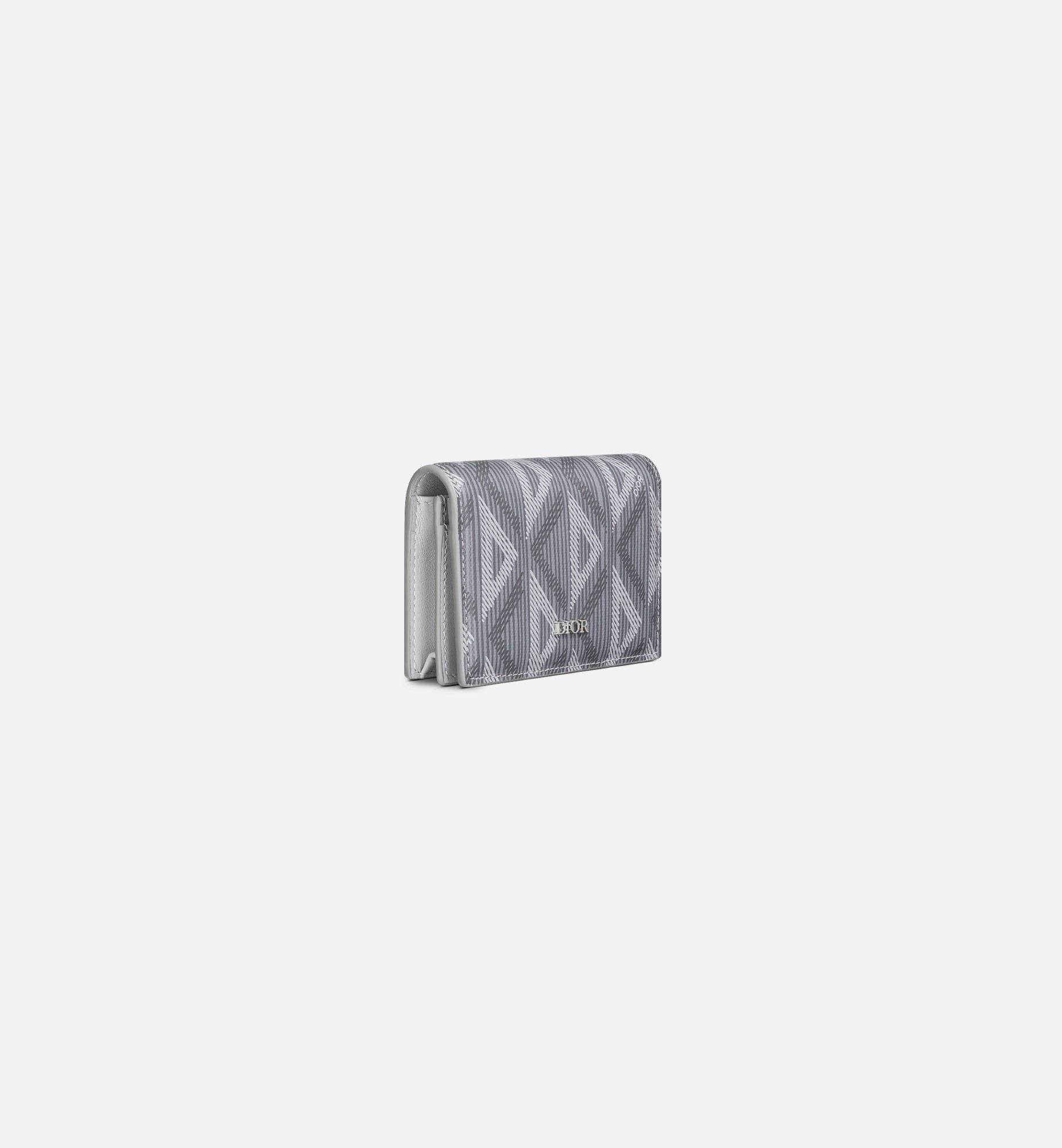  Ví Dior Business Card Holder 'Gray' 