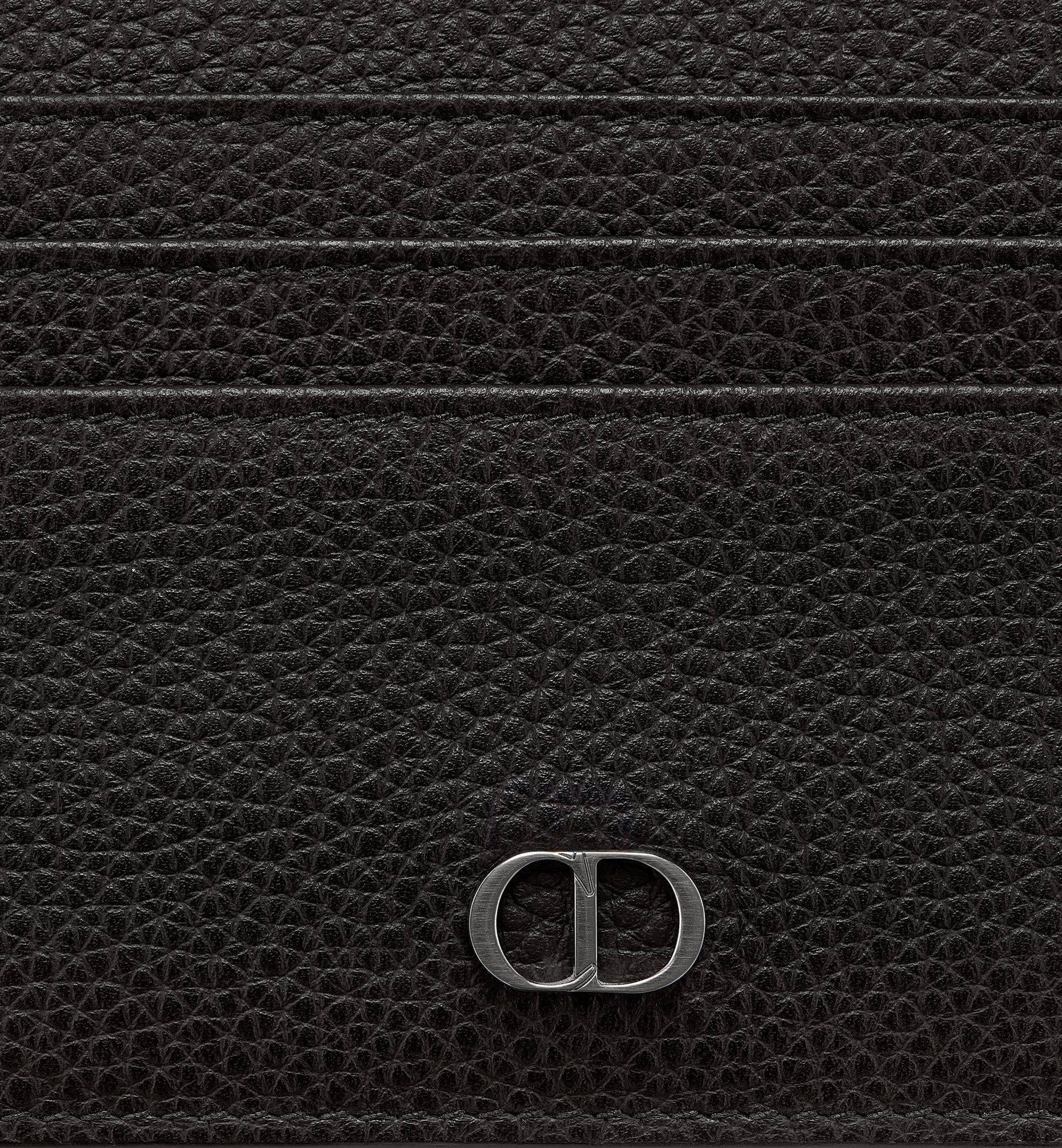  Ví Dior CD Icon Card Holder 'Black' 