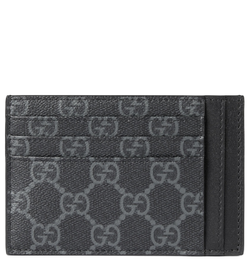  Ví Gucci GG Emblem Card Case 'Black' 