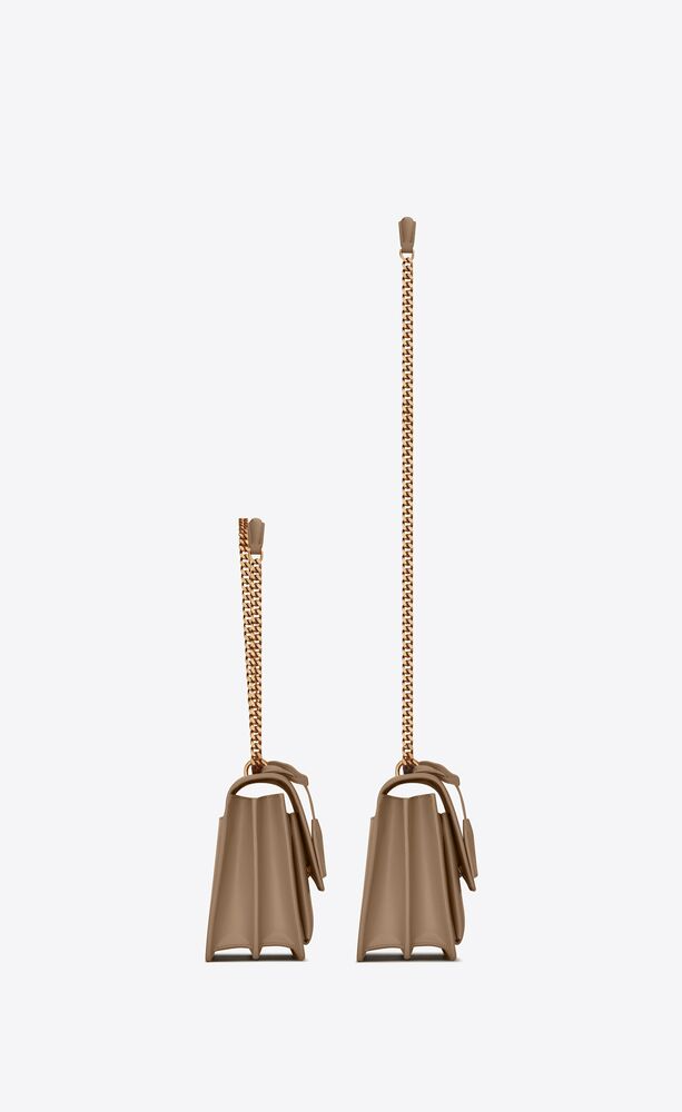  Túi Nữ Saint Laurent Sunset 'Greyish Brown' 