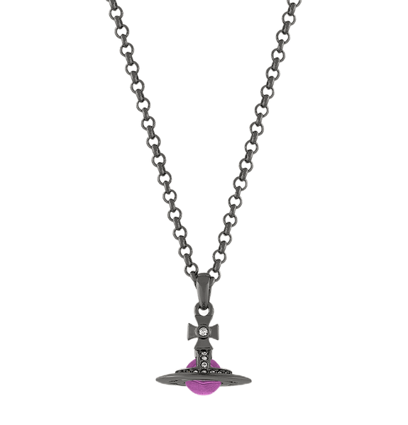  Dây Chuyền Nam Vivienne Westwood Orb Pendant 'Gunmetal' 