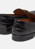  Giày Nam Versace La Greca Plaque Loafers 'Black' 