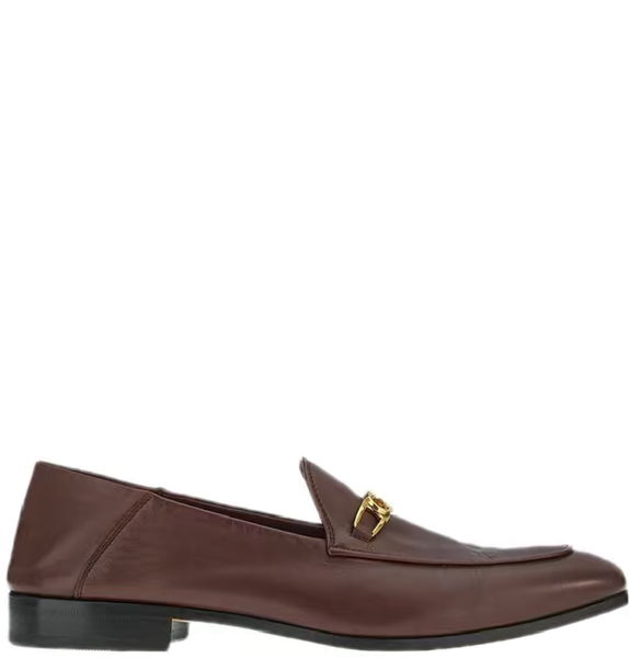  Giày Nam Salvatore Ferragamo Loafer With Gancini Ornament 'Nebbiolo' 