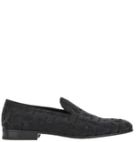  Giày Salvatore Ferragamo Nam Loafer With Gancini Pattern 'Black' 