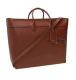  Túi Nam Burberry Sanford Grainy Leather Holdall Tote 'Tan' 