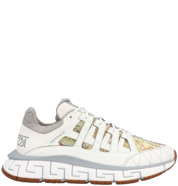  Giày Nam Versace Trigreca Trainers Barocco Print 'White' 