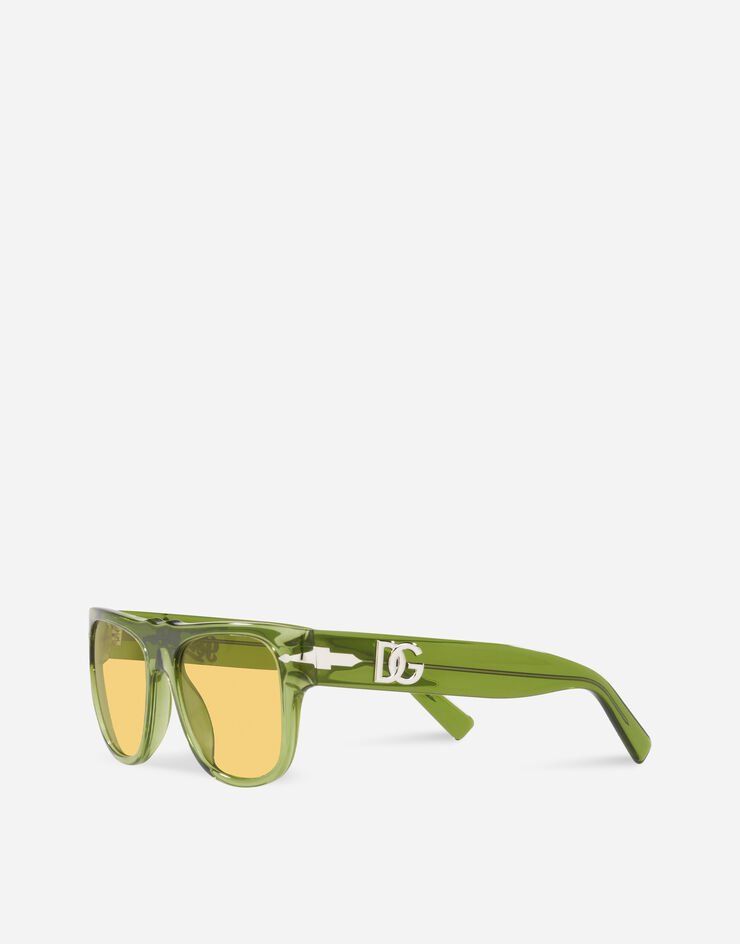 Kính Nữ Dolce & Gabbana Persol Sunglasses 'Lime' VG3295VP5R69V000 – LUXITY