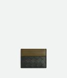  Ví Bottega Veneta Intrecciato Credit Card Case 'Green' 