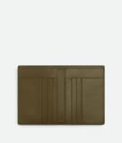  Ví Bottega Veneta Intrecciato Flap Wallet 'Dark Green' 