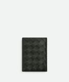  Ví Bottega Veneta Intrecciato Flap Wallet 'Dark Green' 