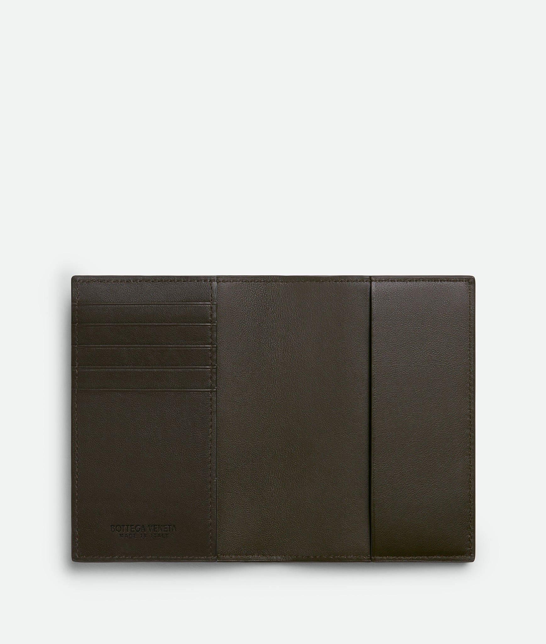  Ví Nam Bottega Veneta Intrecciato Passport Case 'Kaki' 