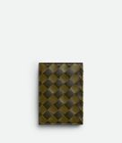 Ví Nam Bottega Veneta Intrecciato Passport Case 'Kaki' 
