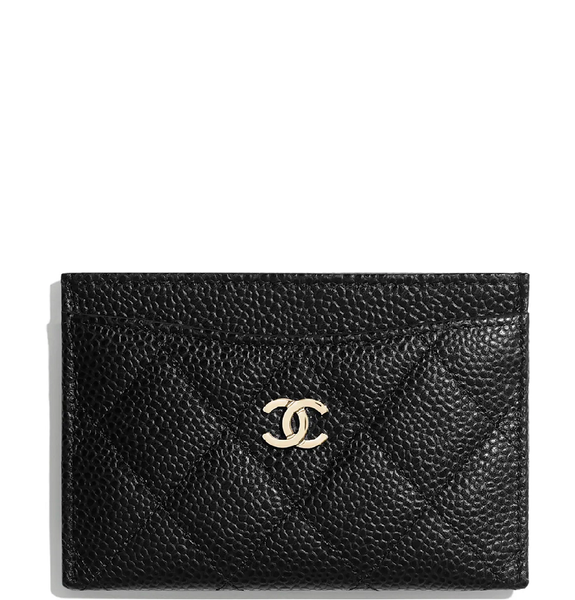  Ví Nữ Chanel Quilted Classic Card Holder 'Black' 