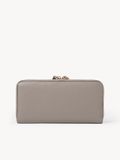  Ví Nữ Chloe Alphabet Wallet With Flap 'Cashmere Grey' 