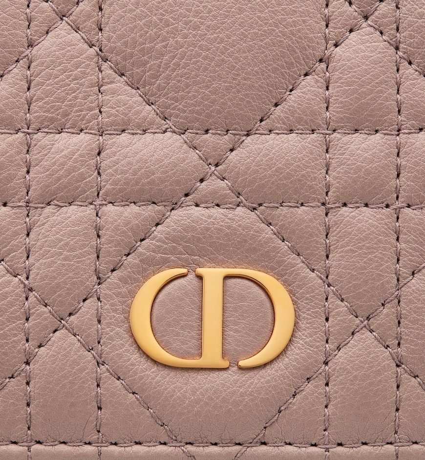 Dior Christian Dior Trotter bi fold wallet Canvas Navy Ladies Bi fold  Wallet A rank  KYOTO NISHIKINO