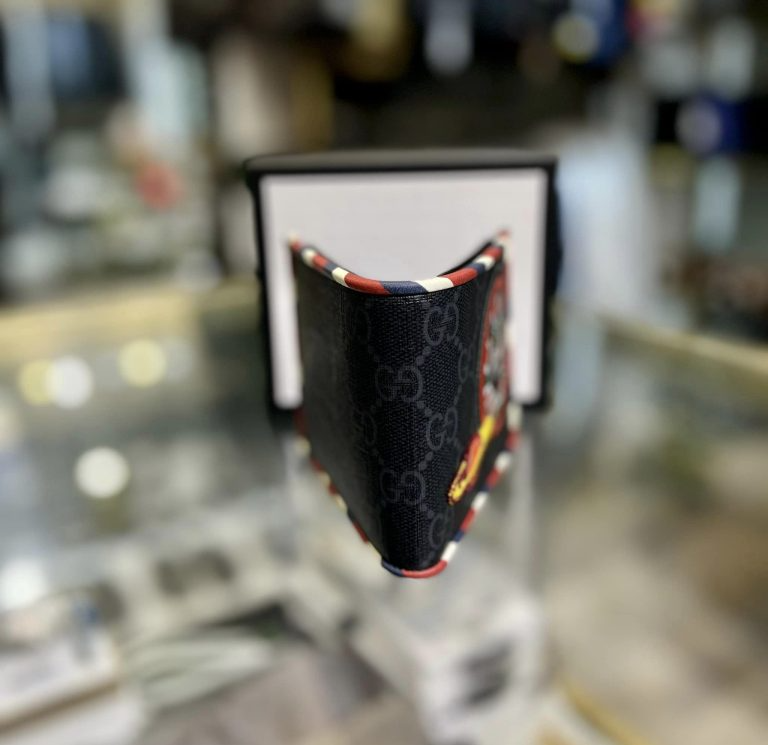  Ví Nam Gucci Night Courrier GG Supreme 'Black' 