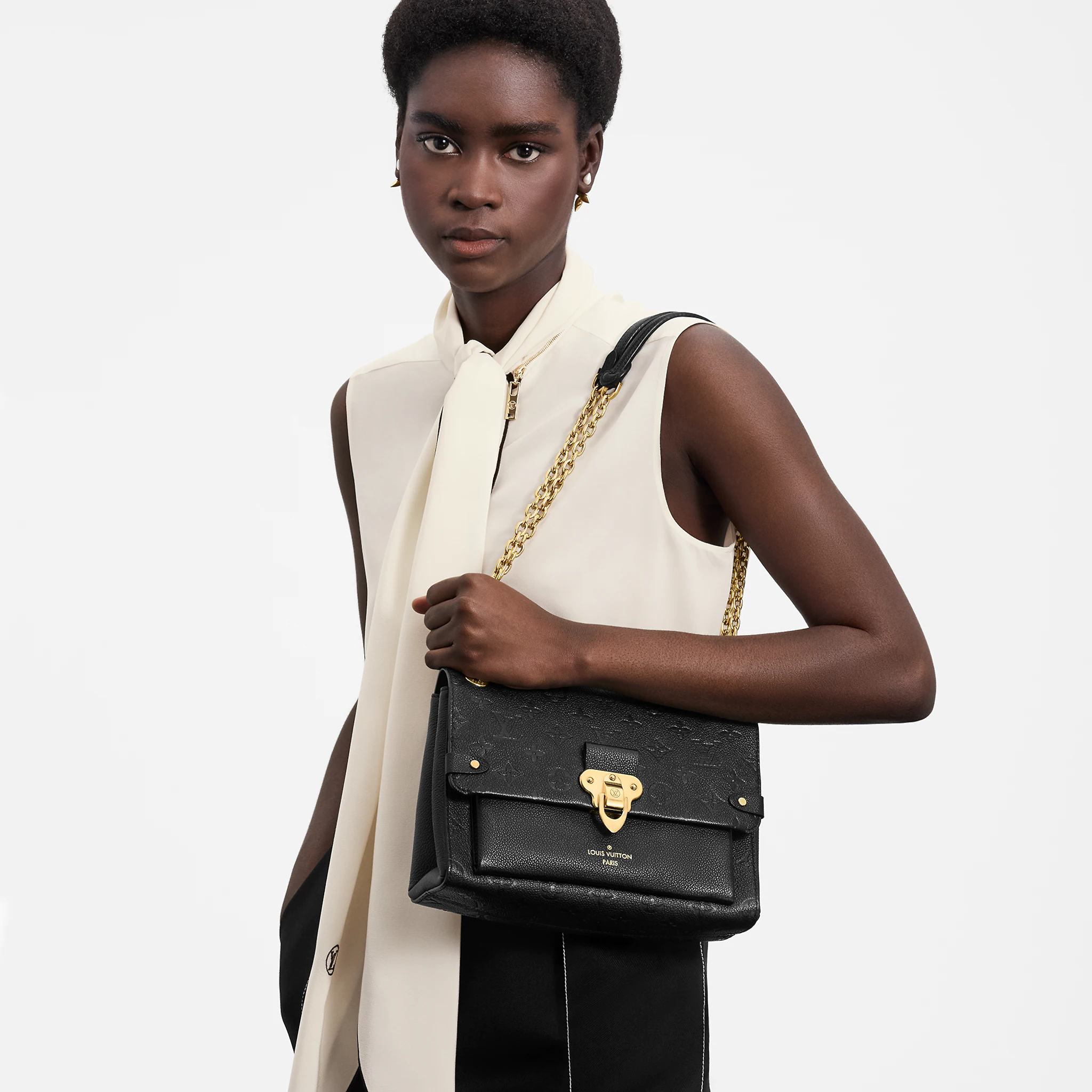  Túi Nữ Louis Vuitton Vavin PM Monogram Empreinte 'Black' 