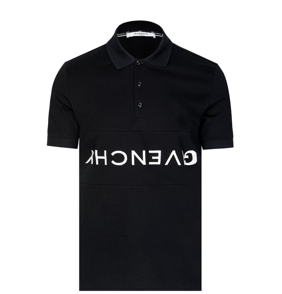 Áo Nam Givenchy Reverse Polo 'Black' 