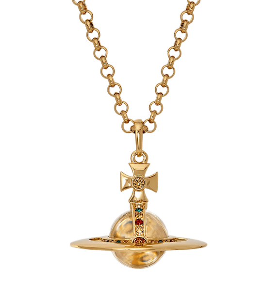  Dây Chuyền Nữ Vivienne Westwood Small Orb 'Gold' 