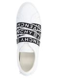  Giày Nam Givenchy 4G Webbing Strap Low 'Black White' 