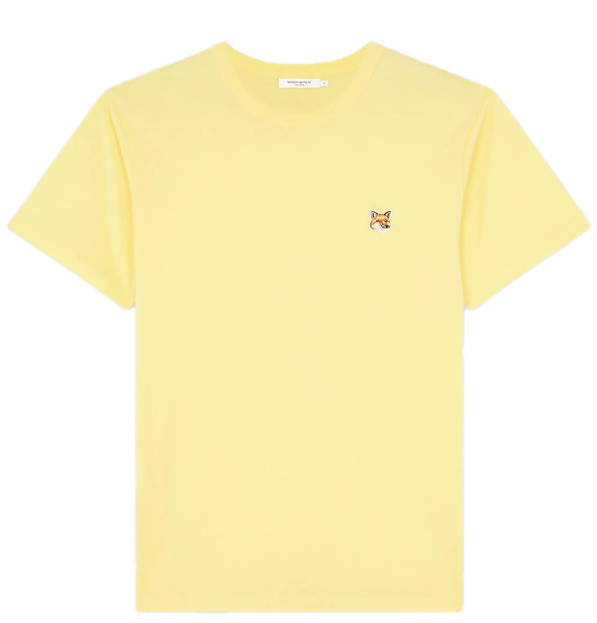  Áo Maison Kitsune Fox Head Patch 'Yellow' 
