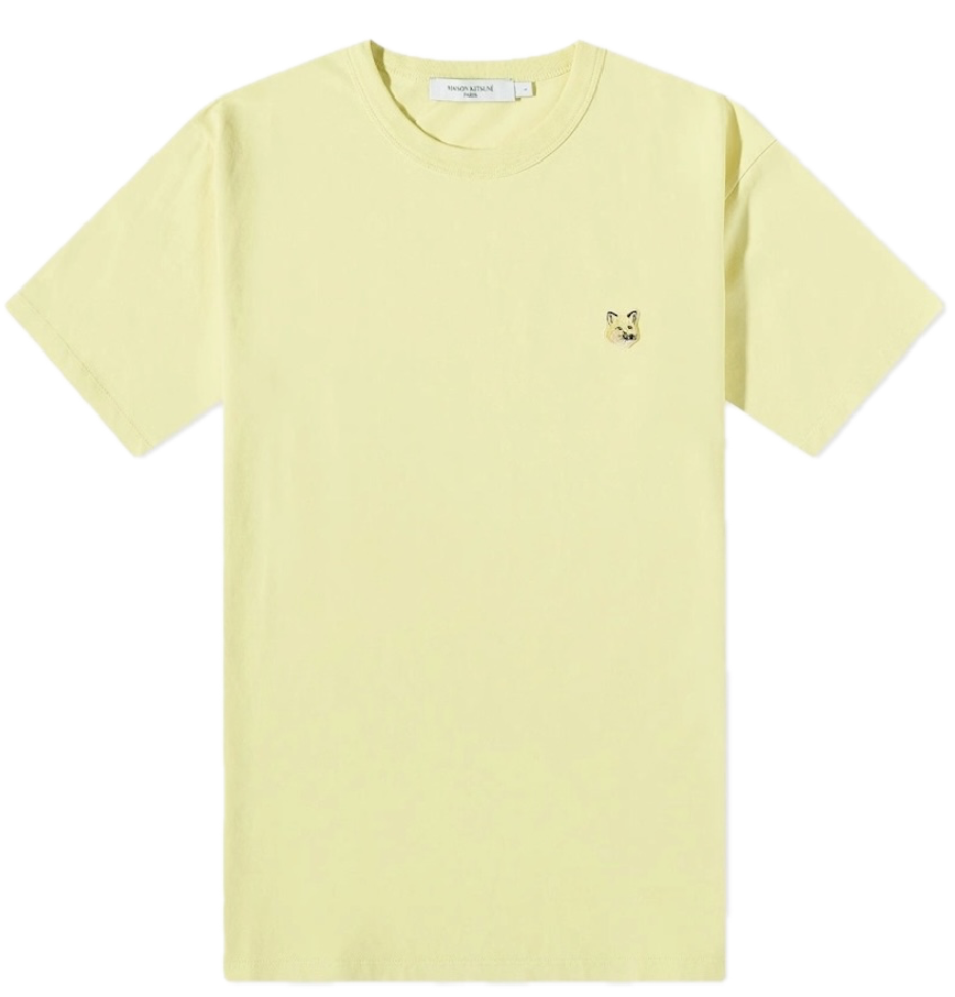  Áo Maison Kitsune Tonal Fox Head 'Yellow' 