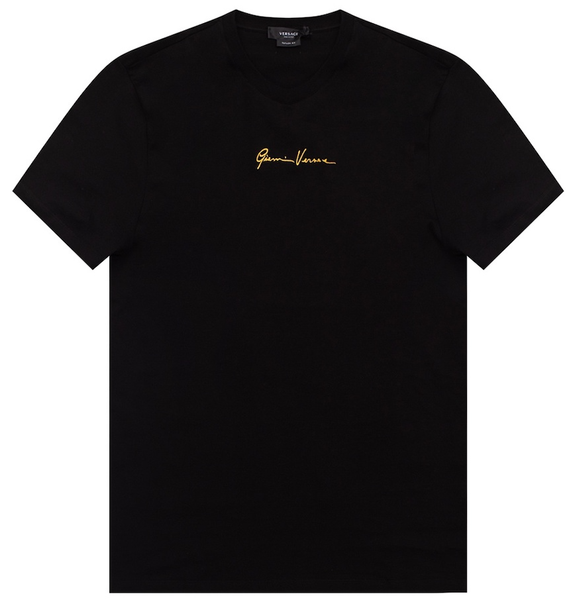  Áo Nam Versace GV Signature Tee 'Black' 