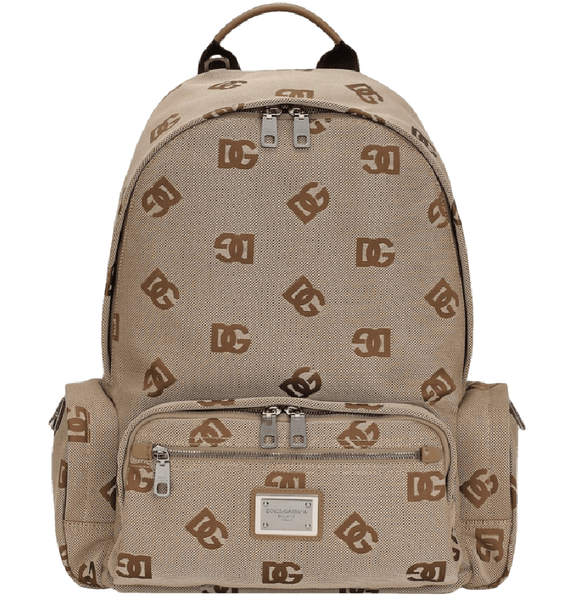  Balo Dolce & Gabbana Cordura Backpack 'Brown' 