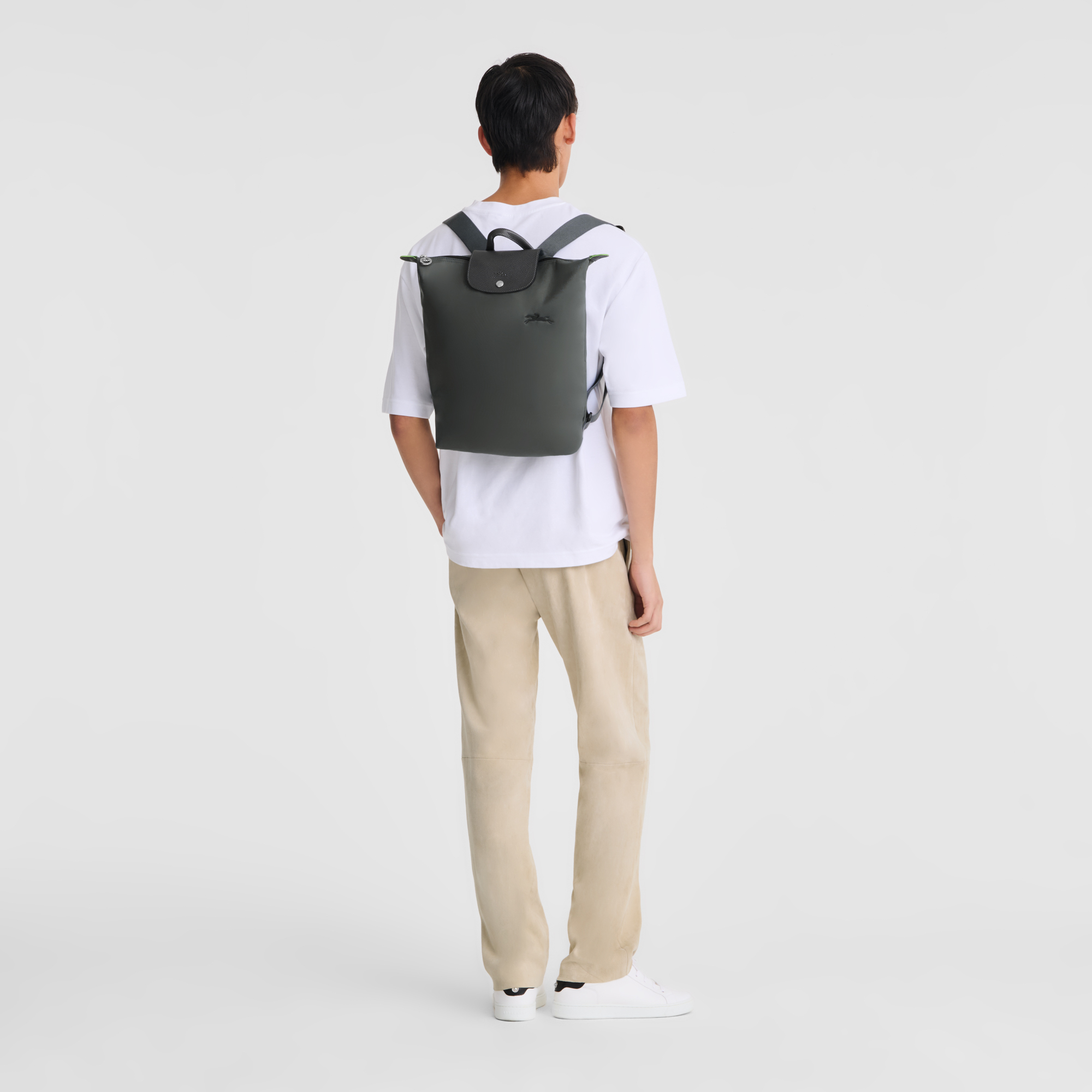 Balo Longchamp Le Pliage M Backpack 'Graphite' 