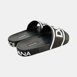  Dép Nam Dolce & Gabbana Slides 1984 'Black' 