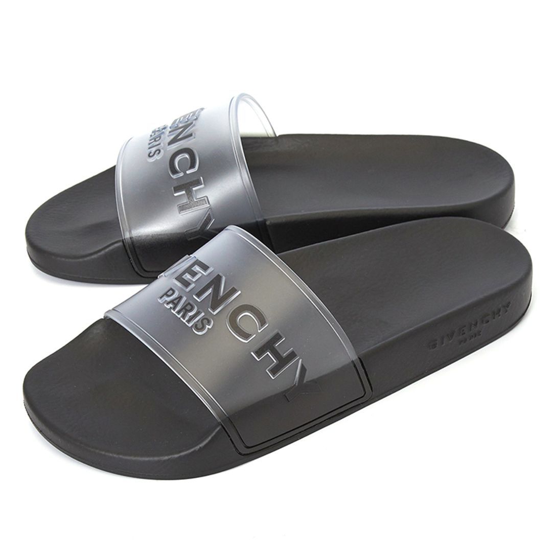 Dép Nam Givenchy Slide Flat Sandals 'Black' BE3004E188-116 – LUXITY