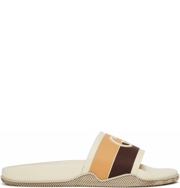  Dép Nam Gucci Slide Interlocking G 'Beige' 