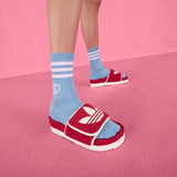  Dép Nam Gucci x Adidas GG Platform 'Red' 