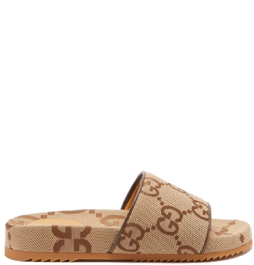 Dép Nữ Gucci Platform Slide Sandal 'Beige' 623212-UKO00-2580 – LUXITY