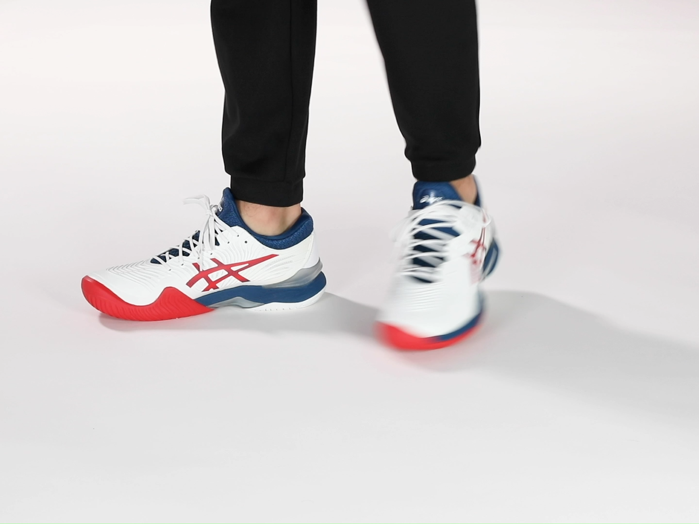  Giày Asics Court FF 2 Novak 'White Mako Blue' 