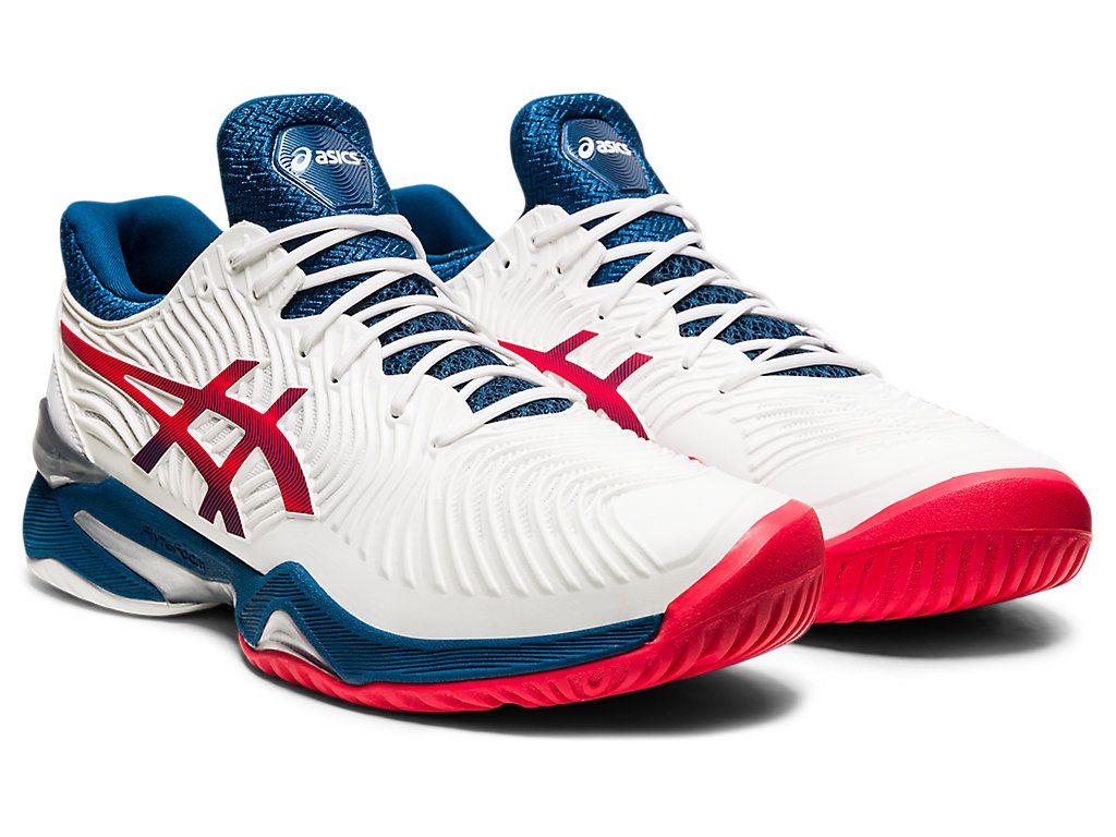  Giày Asics Court FF 2 Novak 'White Mako Blue' 