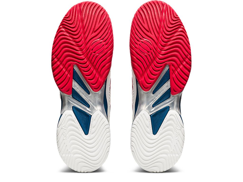  Giày Asics Court FF 2 Novak 'White Mako Blue' 