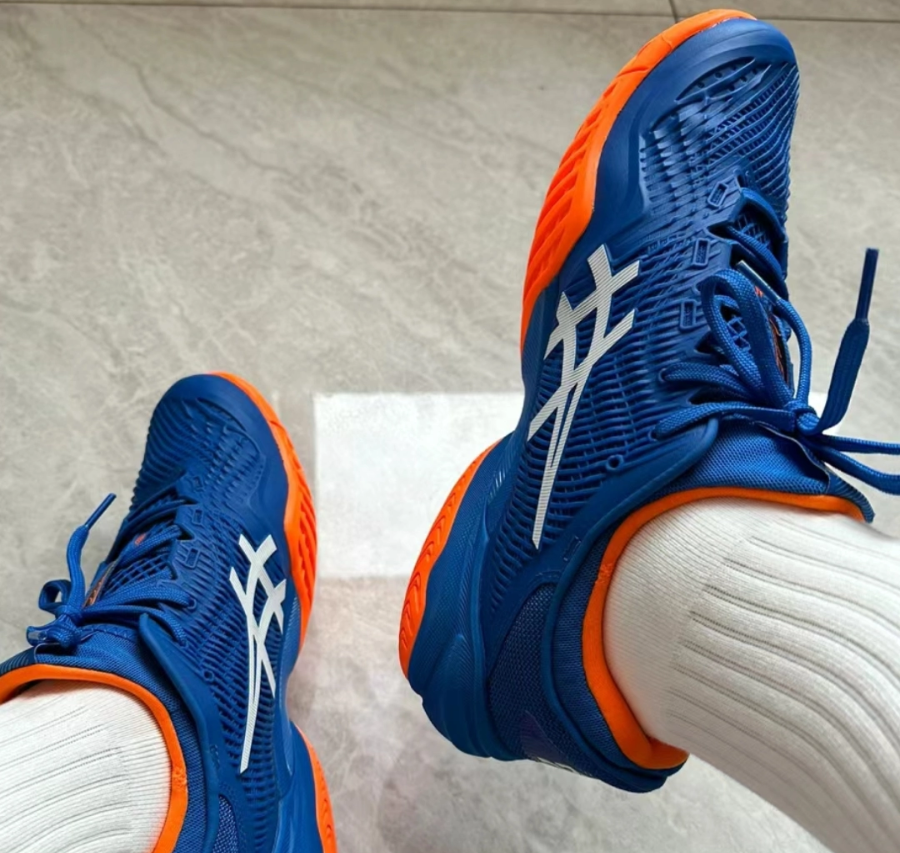  Giày Asics Court FF 3 Novak 'Tuna Blue White' 