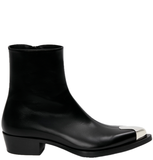  Giày Nam Alexander McQueen Punk Boot 'Black' 