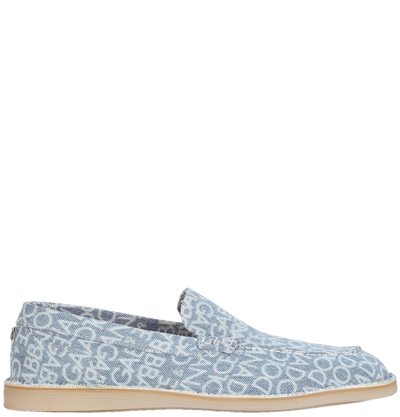  Giày Nam Dolce & Gabbana Denim Loafers 'Blue' 