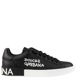  Giày Nam Dolce & Gabbana Logo Printed 'Black' 