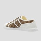  Giày Nam Gucci GG Canvas Trainer 'Beige' 