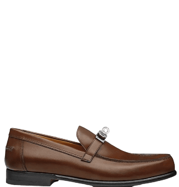  Giày Nam Hermes Destin Loafer Marron Acajou 'Brown' 