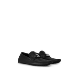  Giày Nam Louis Vuitton Hockenheim Moccasins 'Black' 