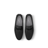  Giày Nam Louis Vuitton Hockenheim Moccasins 'Black' 