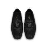  Giày Nam Louis Vuitton Monte Carlo Moccasin 'Black' 