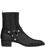  Giày Nam Saint Laurent Harness Boots 'Black' 